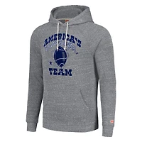 Sweat à capuche unisexe Hommage Grey Dallas Cowboys Hyperlocal Raglan