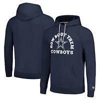 Unisex Homage  Gray Dallas Cowboys Hyperlocal Raglan Pullover Hoodie