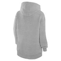 Unisex Starter  Heather Gray Dallas Cowboys Arch Team Fleece Pullover Hoodie