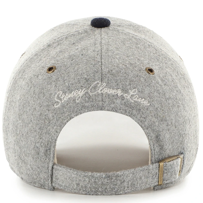 Unisex Stoney Clover Lane x '47 Gray/Navy Dallas Cowboys Block Clean Up Adjustable Hat