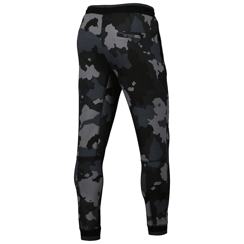 Pantalon de jogging camouflage Dallas Cowboys noir unisexe The Wild Collective