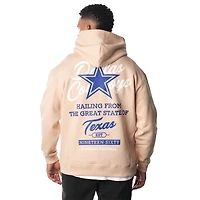 Sweat à capuche unisexe en polaire Dallas Cowboys de The Wild Collective Cream