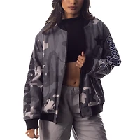 Blouson aviateur camouflage unisexe The Wild Collective gris Dallas Cowboys