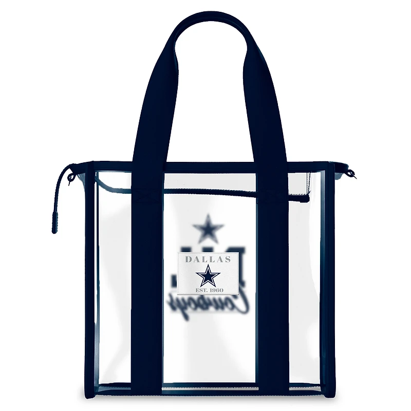 WEAR by Erin Andrews Dallas Cowboys Stadium Tote Bag with Team Color Trim