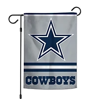 Drapeau de jardin double face 12" x 18" Dallas Cowboys de WinCraft