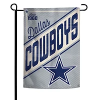 WinCraft Dallas Cowboys 12" x 18" Drapeau de jardin rétro à deux côtés