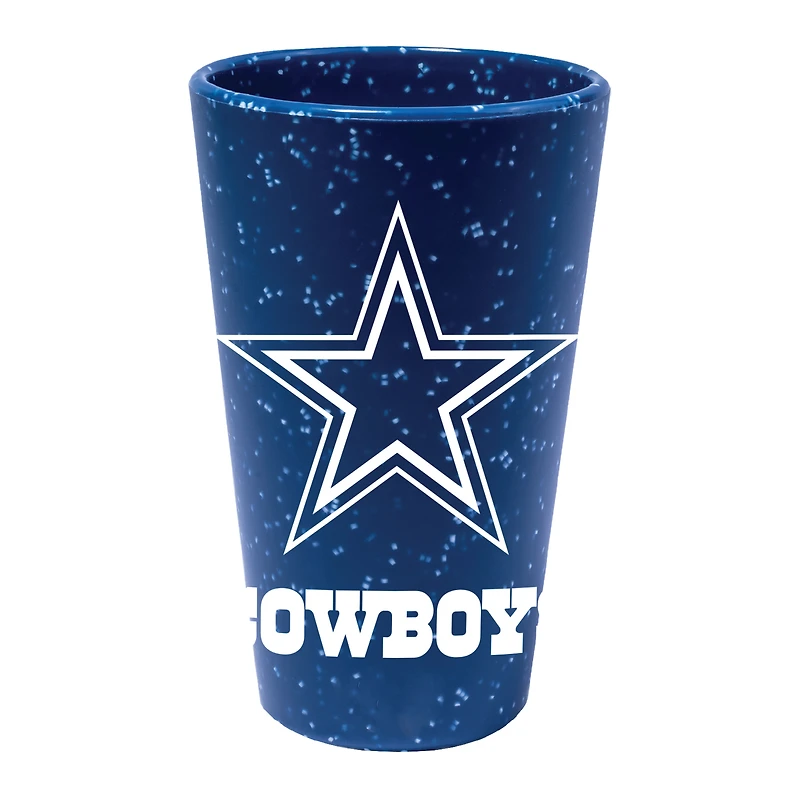 WinCraft Dallas Cowboys 16oz. Verre à pinte en silicone couleur équipe