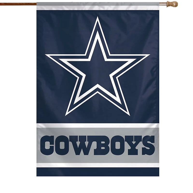 WinCraft Dallas Cowboys 71,1 x 101,6 cm Drapeau de maison avec logo principal