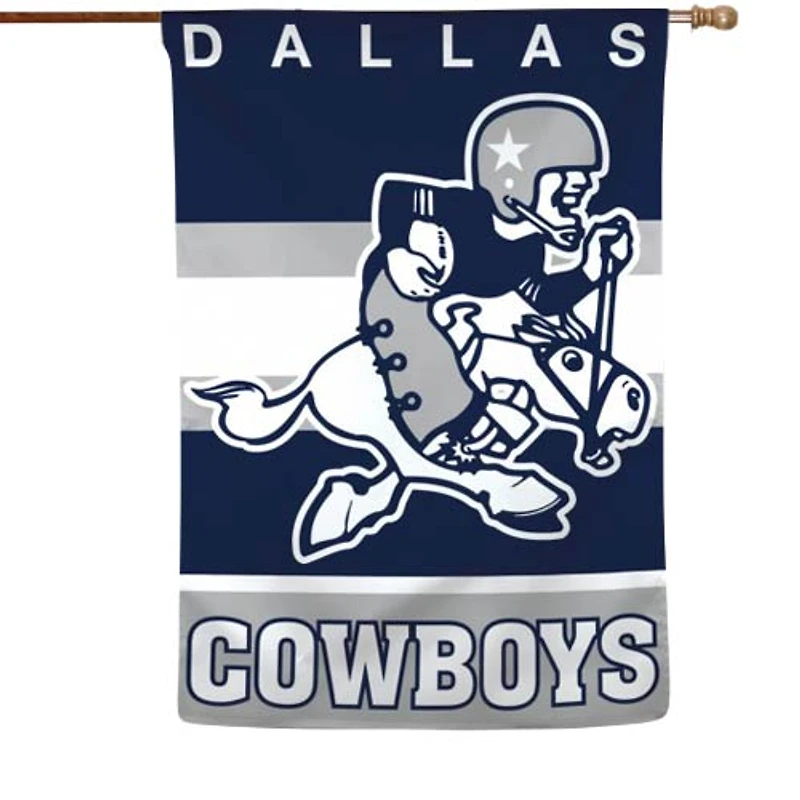 WinCraft Dallas Cowboys 28 "x 40" Bannière verticale simple face avec logo rétro