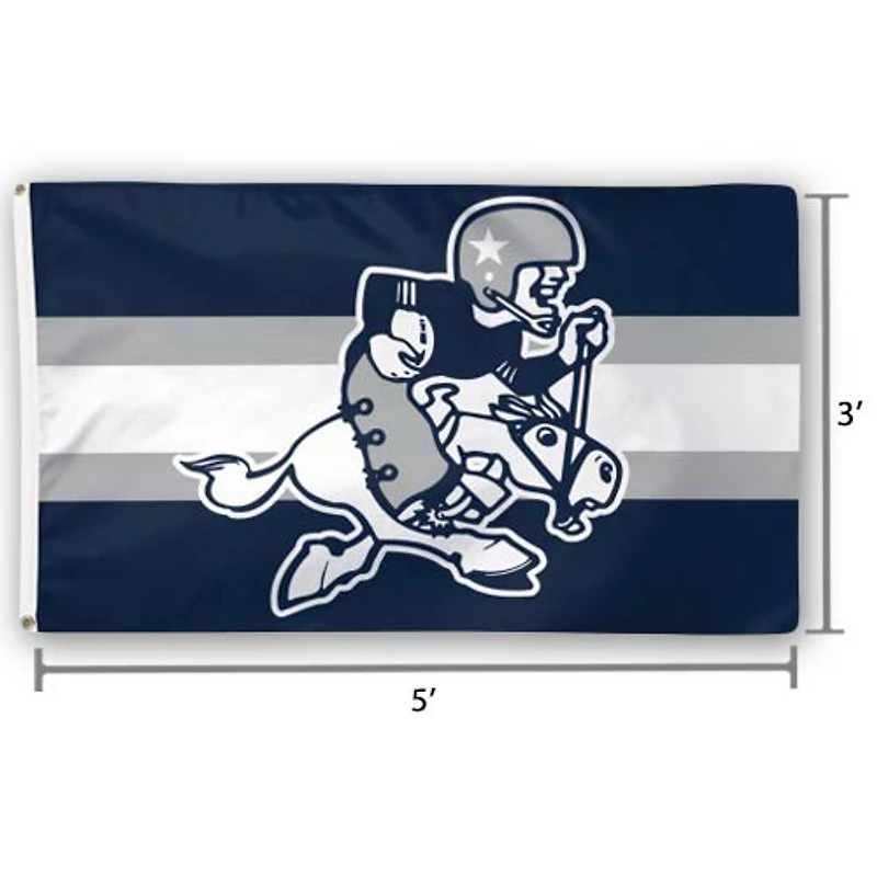 WinCraft Dallas Cowboys Drapeau simple face de luxe 3 pi x 5 pi