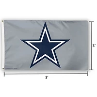 Drapeau WinCraft Dallas Cowboys 3' x 5' Team Deluxe simple face