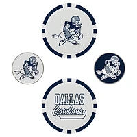 WinCraft Dallas Cowboys Lot de 4 marqueurs de balle