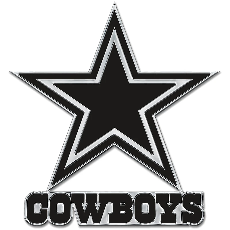 WinCraft Dallas Cowboys Chrome Auto Emblem