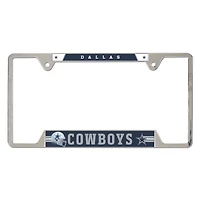 WinCraft  Dallas Cowboys Chrome Plated Metal License Plate Frame