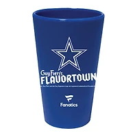 WinCraft Dallas Cowboys NFL x Flavortown de Guy Fieri 16oz. Verre à bière en silicone