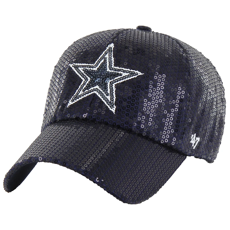 Casquette ajustable Dazzle Clean Up bleu marine '47 des Cowboys de Dallas pour femme