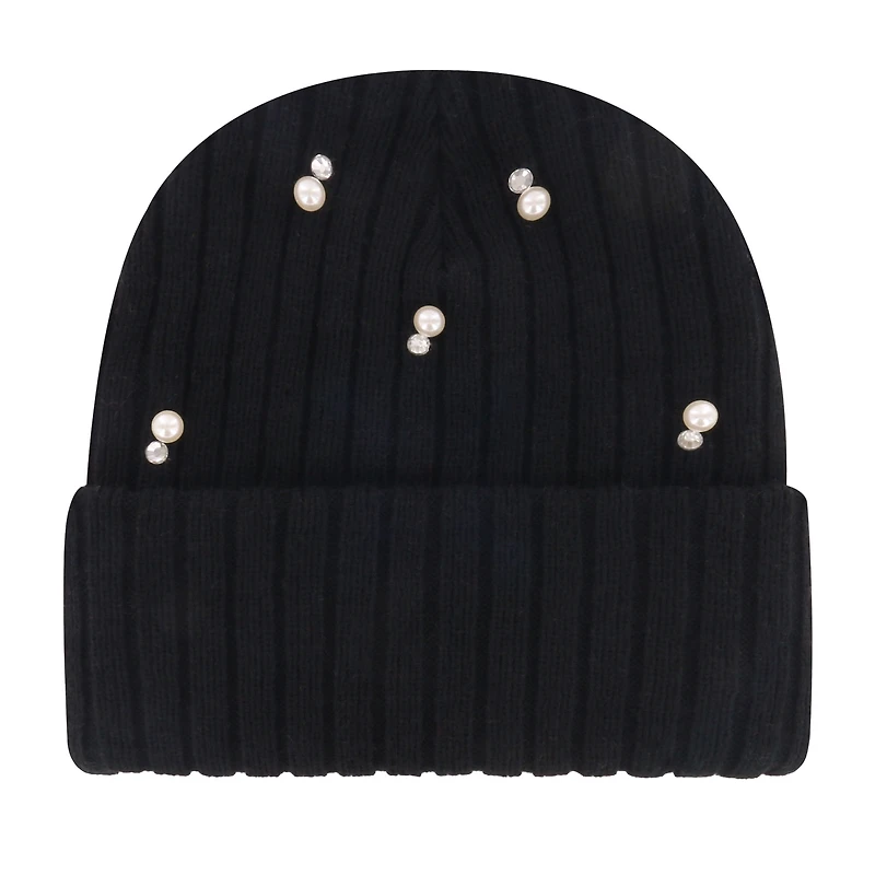 Women's '47  Black Dallas Cowboys Claudette Cuffed Knit Hat