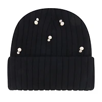 Women's '47  Black Dallas Cowboys Claudette Cuffed Knit Hat