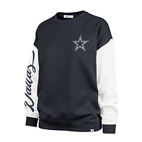 Sweat-shirt à enfiler Double Header Rise Andie des Cowboys de Dallas bleus '47 pour femmes