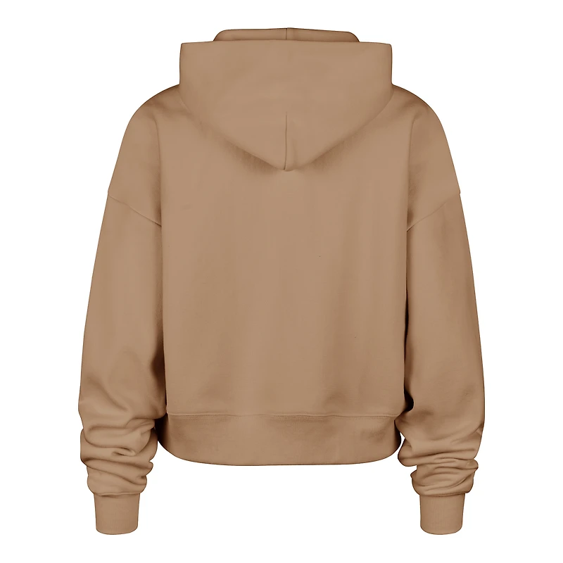 Women's '47 Brown Dallas Cowboys Sue Foundation Portabella Hoodie Sweatshirt