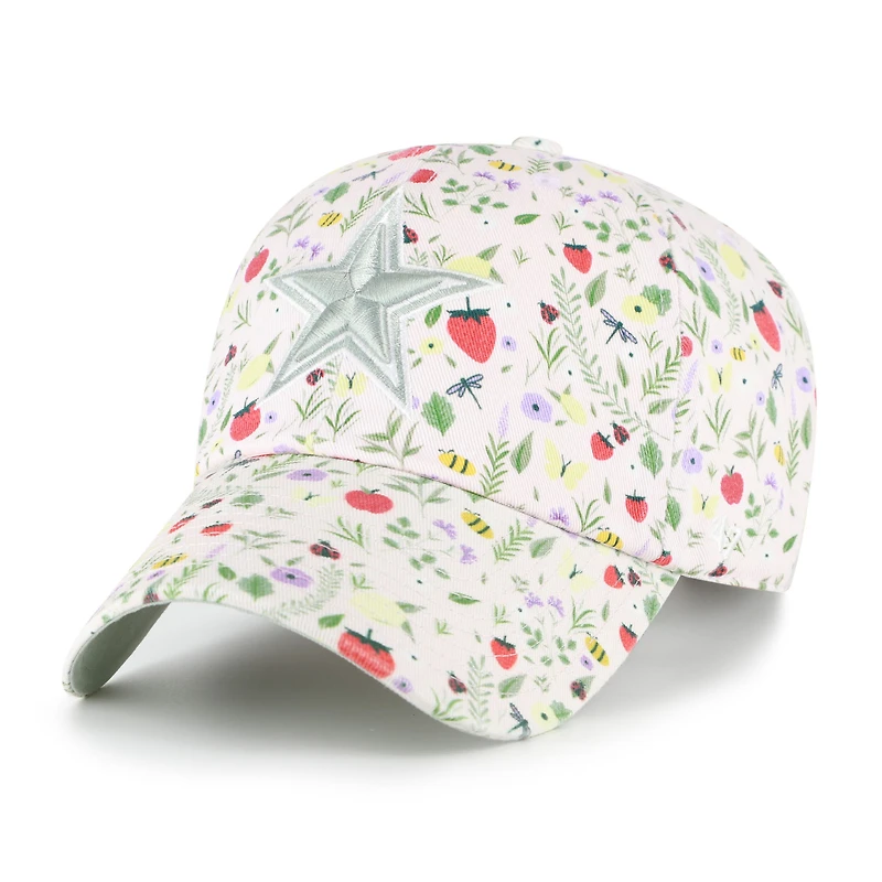 Women's '47  Light Pink Dallas Cowboys Posey Clean Up Adjustable Hat