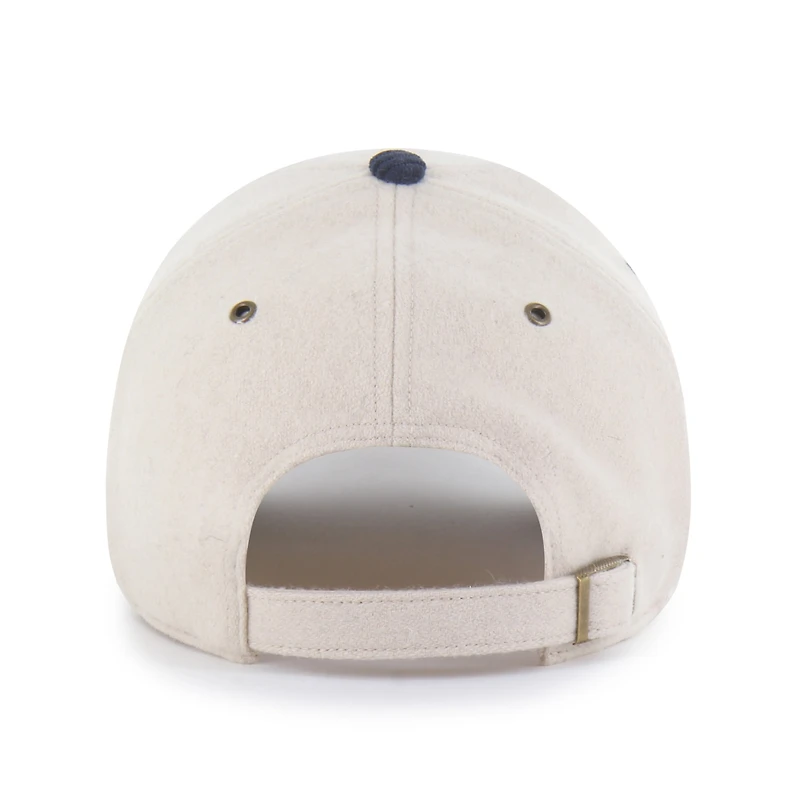 Women's '47 Natural/Navy Dallas Cowboys Rope Script Clean Up Adjustable Hat