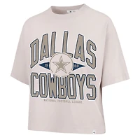 T-shirt court « 47 Natural » des Cowboys de Dallas pour femme, motif Windthrow Ravine