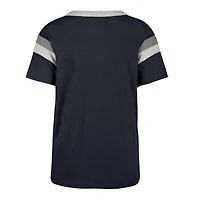 Women's '47 Navy Dallas Cowboys Phoenix V-Neck T-Shirt