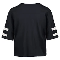 T-shirt court à col en V « 47 » bleu marine Dallas Cowboys Premier Scout pour femme