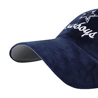 Casquette ajustable « 47 » bleu marine Dallas Cowboys Spirited Clean Up pour femme