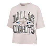 T-shirt court pour femme '47 Sand Dallas Cowboys Windthrow Ravine