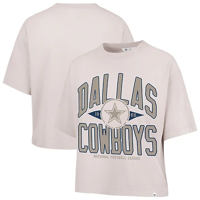 T-shirt court pour femme '47 Sand Dallas Cowboys Windthrow Ravine