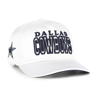 Casquette ajustable Outspoken Hitch blanche des Cowboys de Dallas 1947 pour femme