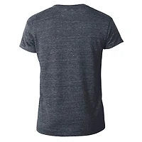Women's Champion  Navy Dallas Cowboys Triumph Tri-Blend V-Neck T-Shirt