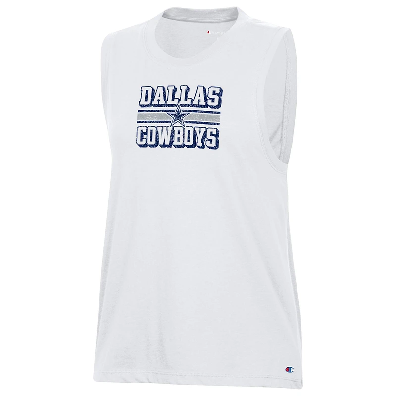 Débardeur blanc Champion Dallas Cowboys pour femme