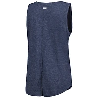 Débardeur Columbia Navy Dallas Cowboys Cades pour femme, modèle Omni-Wick Tri-Blend