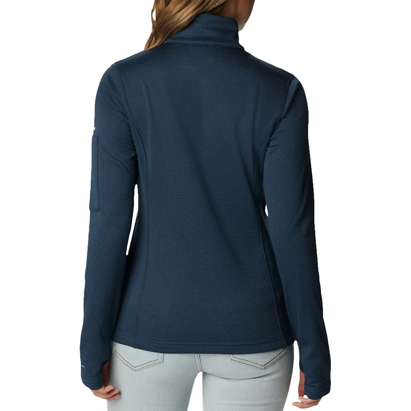 DCM COW NAVY FEMME CLG PARK VIEW 1/2 ZIP JACLADQZP