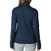 DCM COW NAVY FEMME CLG PARK VIEW 1/2 ZIP JACLADQZP