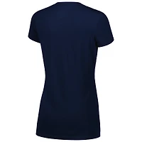 Ensemble de nuit T-shirt et pantalon en flanelle Arctic Concepts Sport Navy/ Dallas Cowboys pour femmes