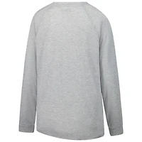 Ensemble haut à manches longues et short raglan pour femme Concepts Sport bleu marine/gris des Cowboys de Dallas