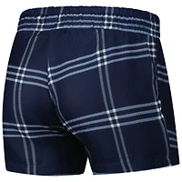 Women's Concepts Sport Navy/Gray Dallas Cowboys Petition Raglan Long Sleeve Top and Shorts Set