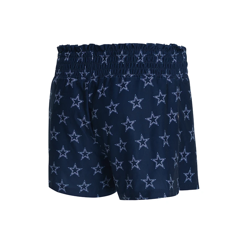 Women's Concepts Sport Navy/White Dallas Cowboys Gauge Tank & Shorts Sleep Set