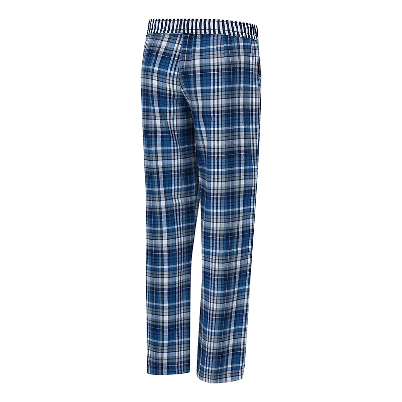 Pantalon à carreaux Laney bleu marine Dallas Cowboys pour femme Concepts Sport