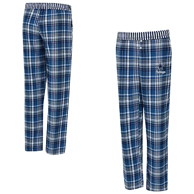 Pantalon à carreaux Laney bleu marine Dallas Cowboys pour femme Concepts Sport