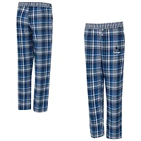 Pantalon à carreaux Laney bleu marine Dallas Cowboys pour femme Concepts Sport