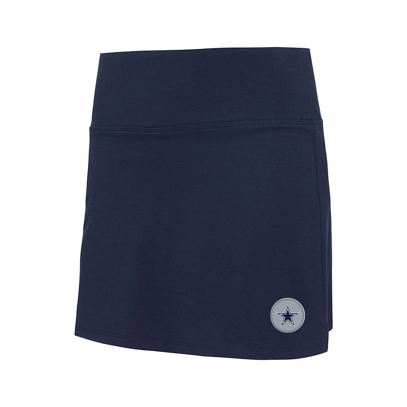 Jupe-short de Sport grande taille pour femme Concepts Navy Dallas Cowboys