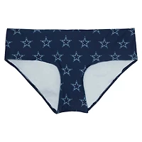 Culotte en tricot à imprimé intégral Dallas Cowboys Record pour femme Concepts Sport Navy