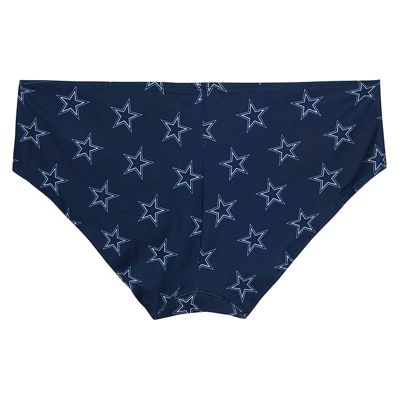 Women's Concepts Sport Navy Dallas Cowboys Record Allover Print Knit Panty