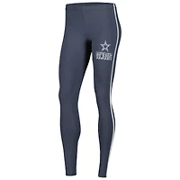 Women's Concepts Sport White/Charcoal Dallas Cowboys Sonata Short Sleeve Top & Leggings Set