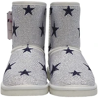 Women's Cuce  Dallas Cowboys Logo Pull on Ankle Boots